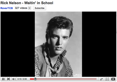 Rick Nelson - Waitin' in School